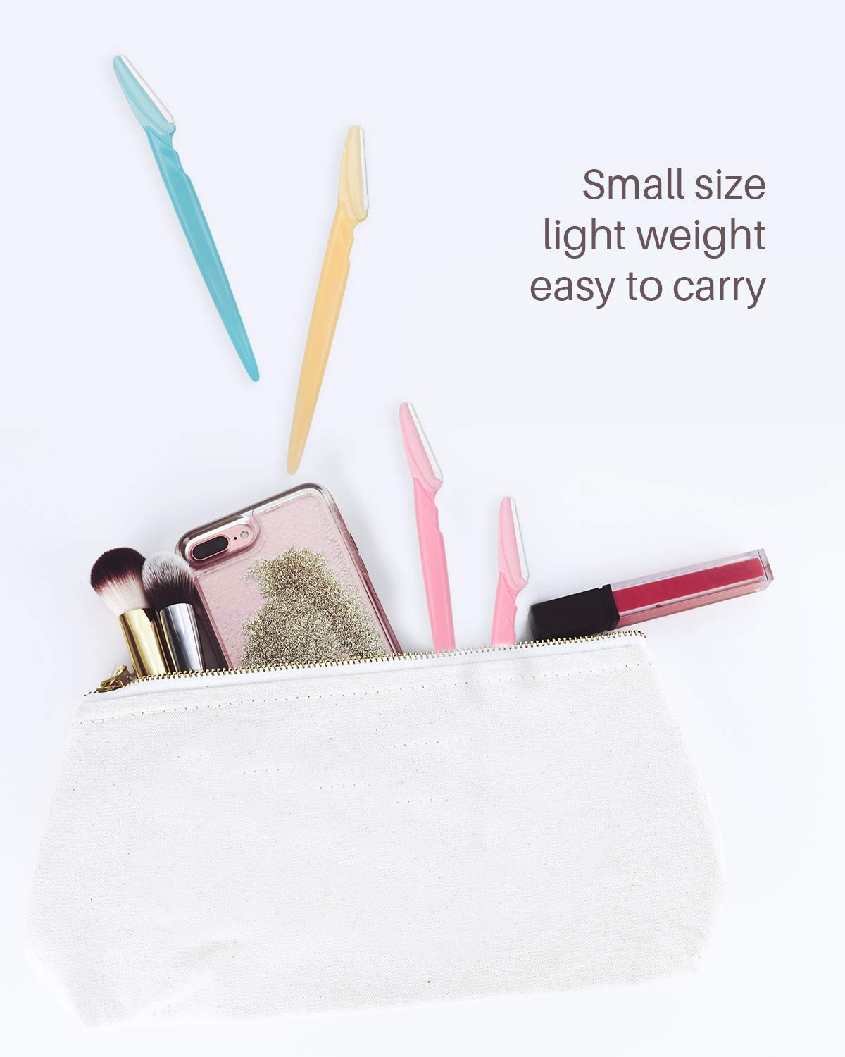 Compact dermaplane tool size 5.8 x 0.4 inches