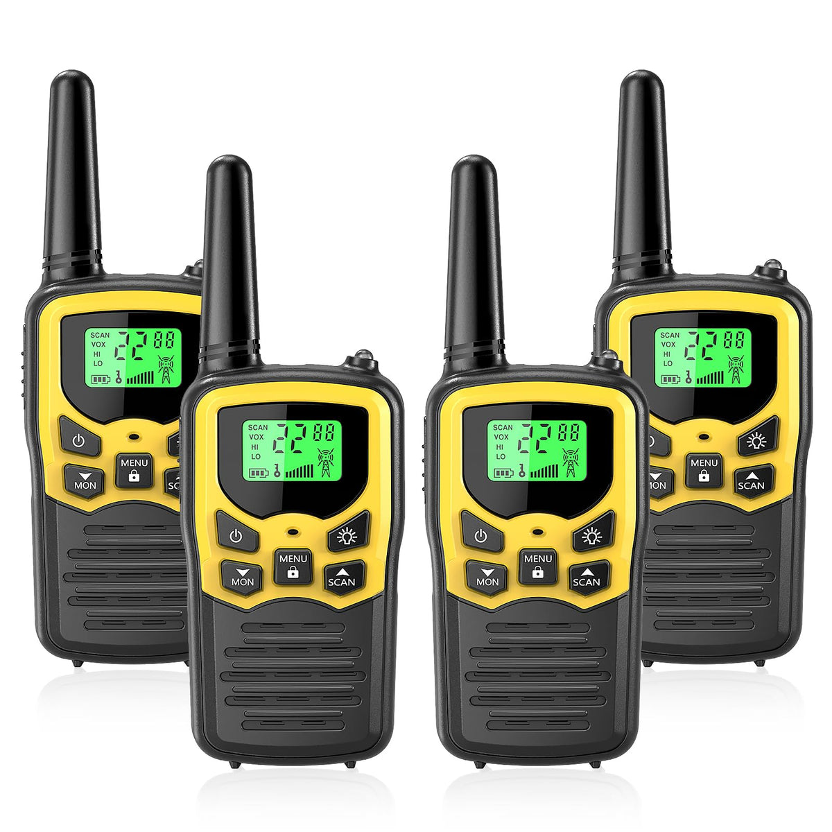 MOICO walkie talkies 22 FRS camping four-pack