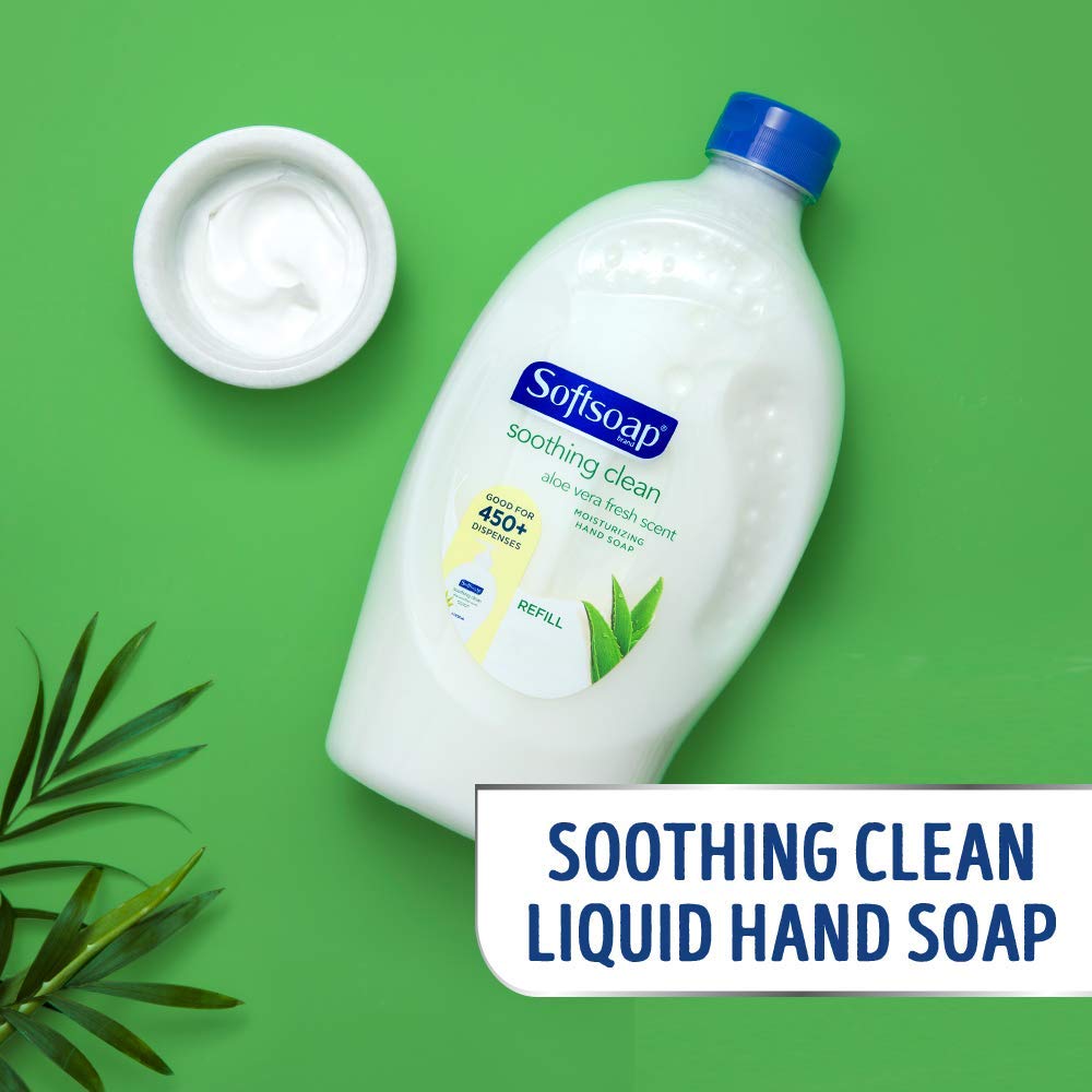 Aloe Vera Fresh Scent Softsoap refill for hand soap