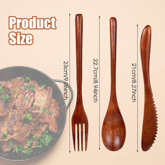 Molain wooden spoon 22.7 cm utensil