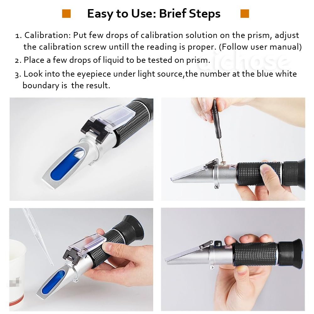 refractometer used for molasses testing