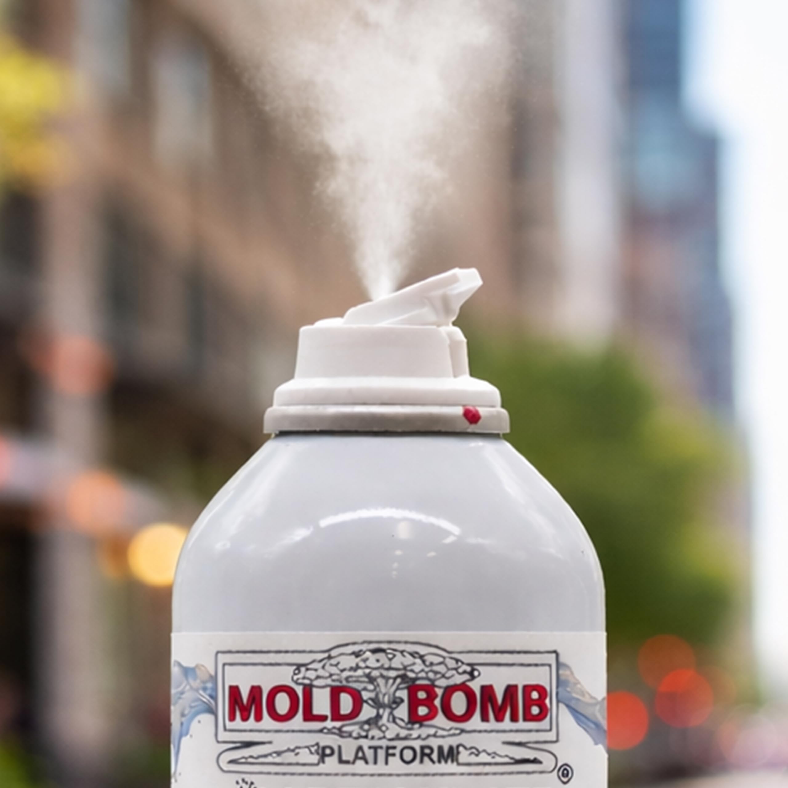 Whole-room fogging concept for MOLD BOMB Fogger