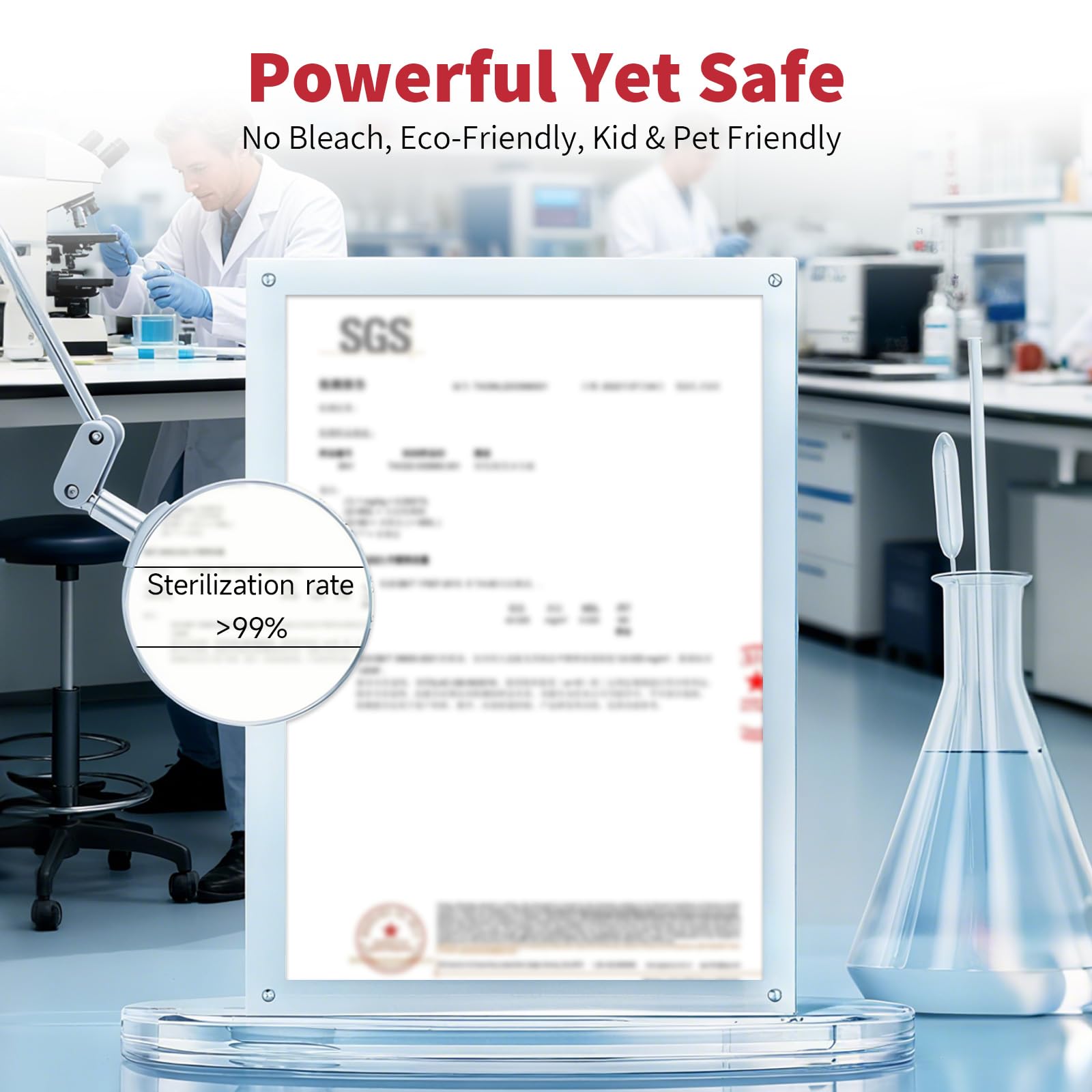 Powerful no-drip gel formula clings to vertical surfaces