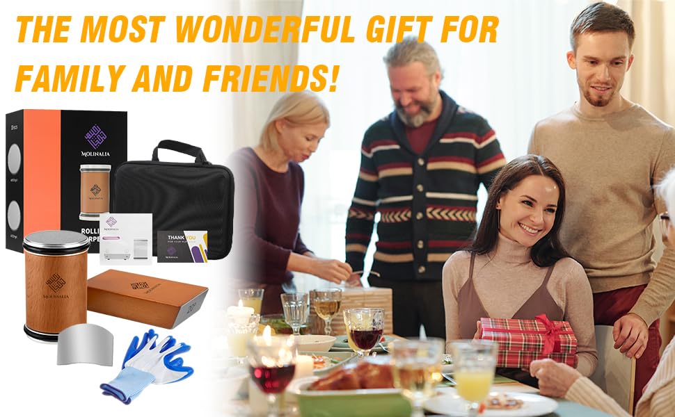 Travel bag included with Molinalia knife sharpening kit