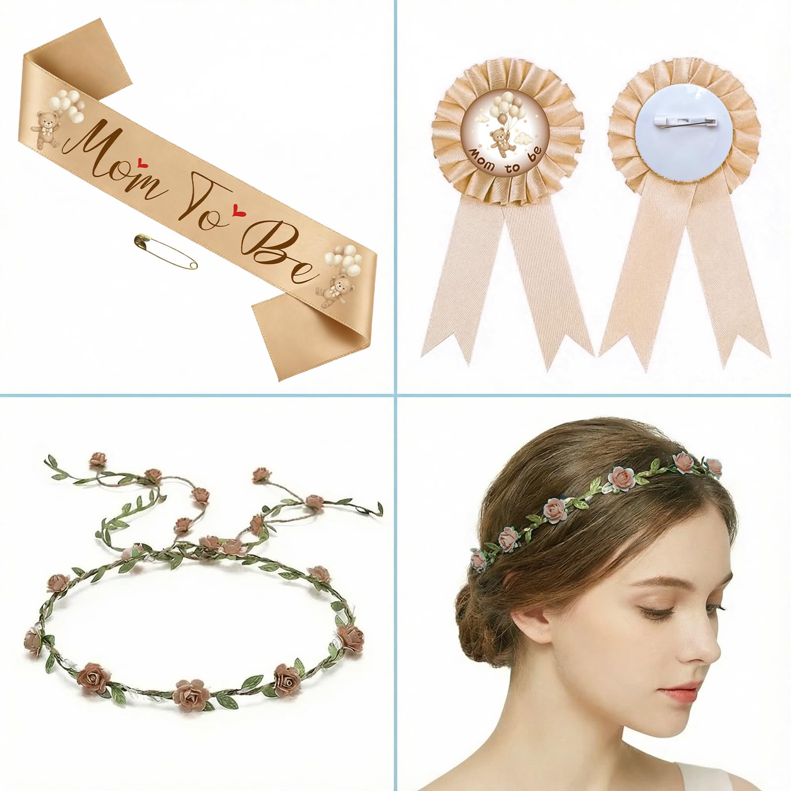 Mom to be sash 63x4 inches product image