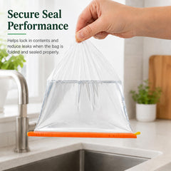 Storage-friendly MONABEN bag sealer sticks shown in a kitchen drawer