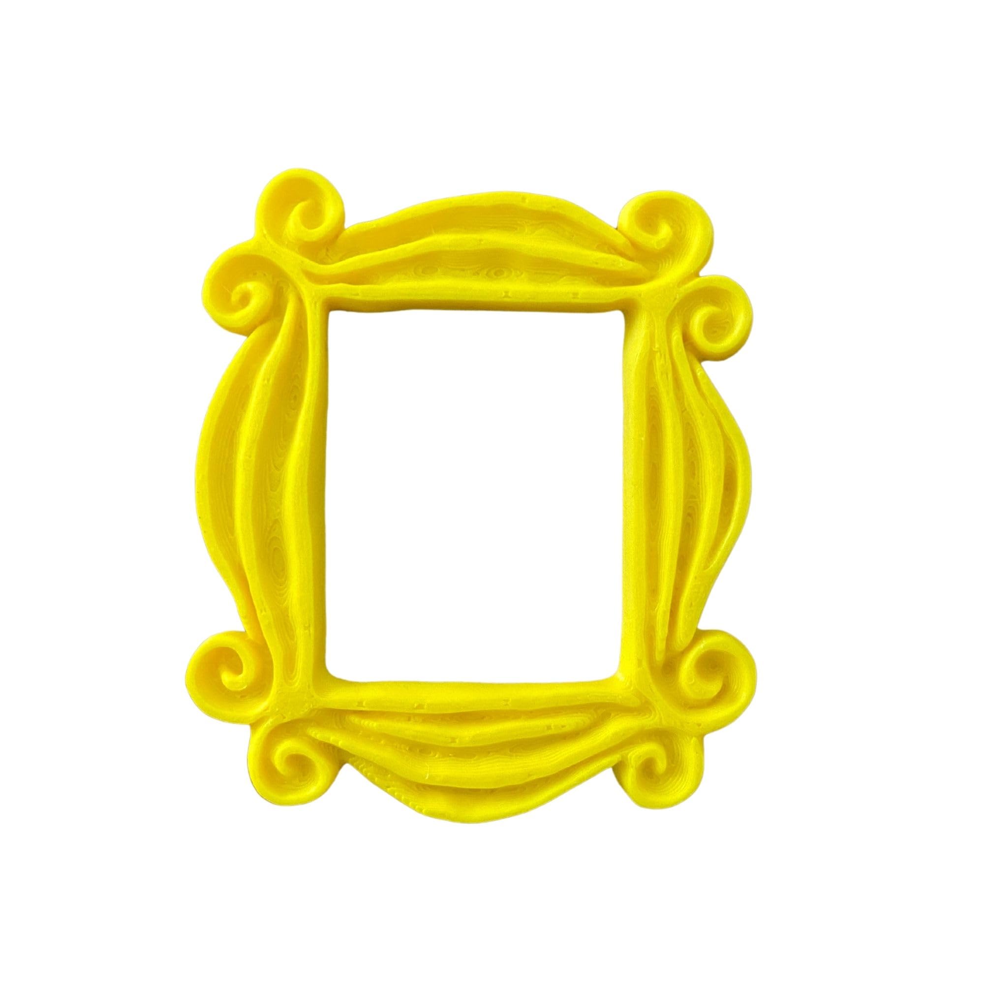Monica's peephole frame mini replica on door