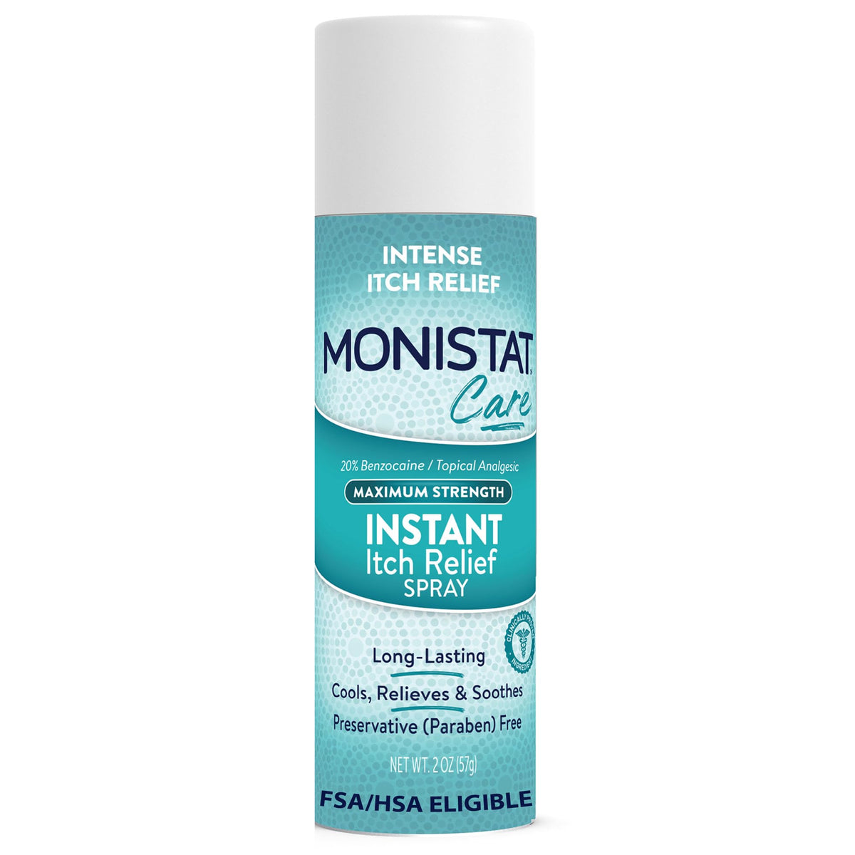 Monistat Instant Itch Relief Spray 2 oz can