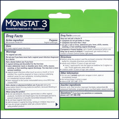 Monistat Miconazole Cream tube for yeast infection