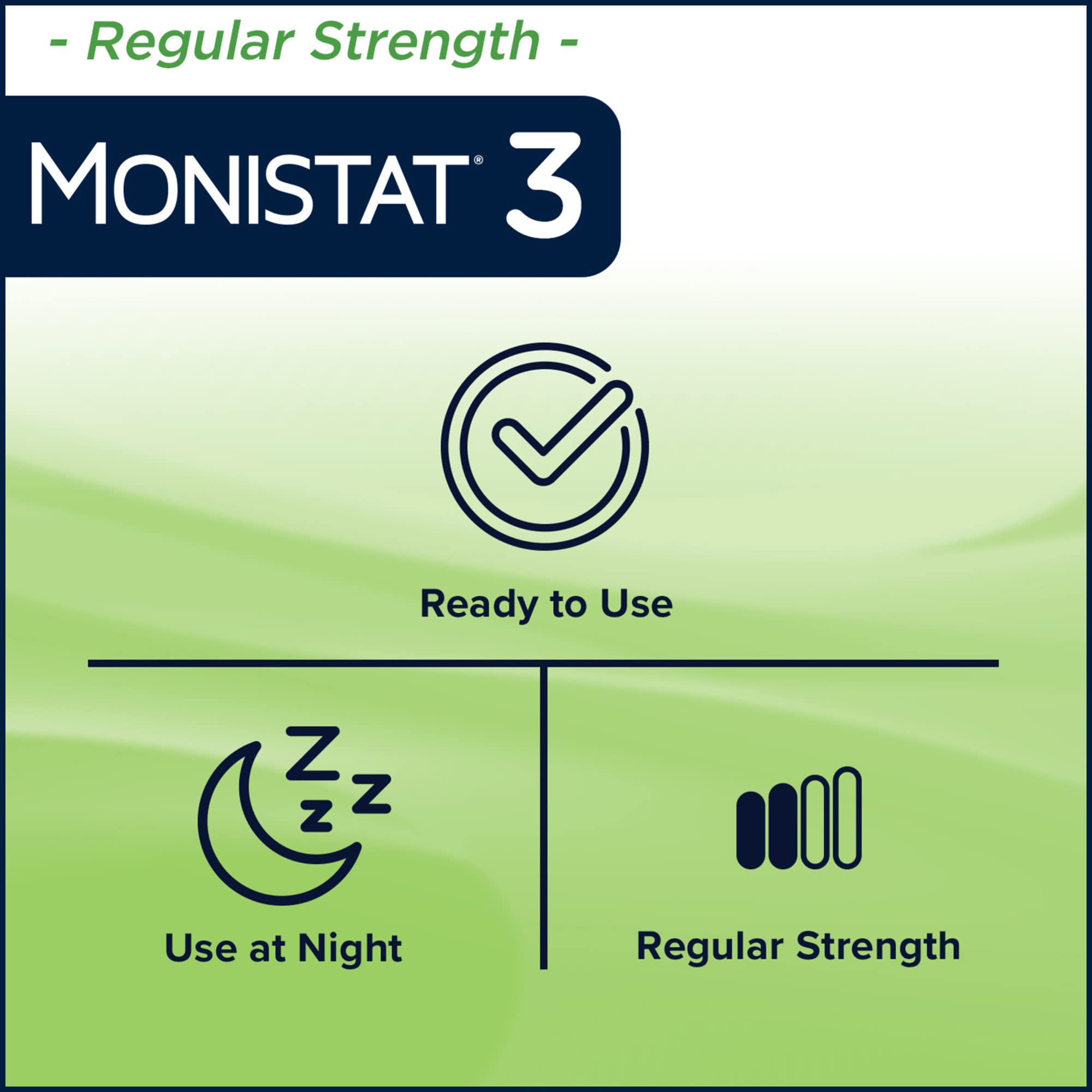 Monistat Ovule option product packaging