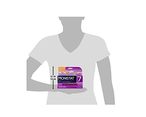 Monistat packaging for yeast infection treatment