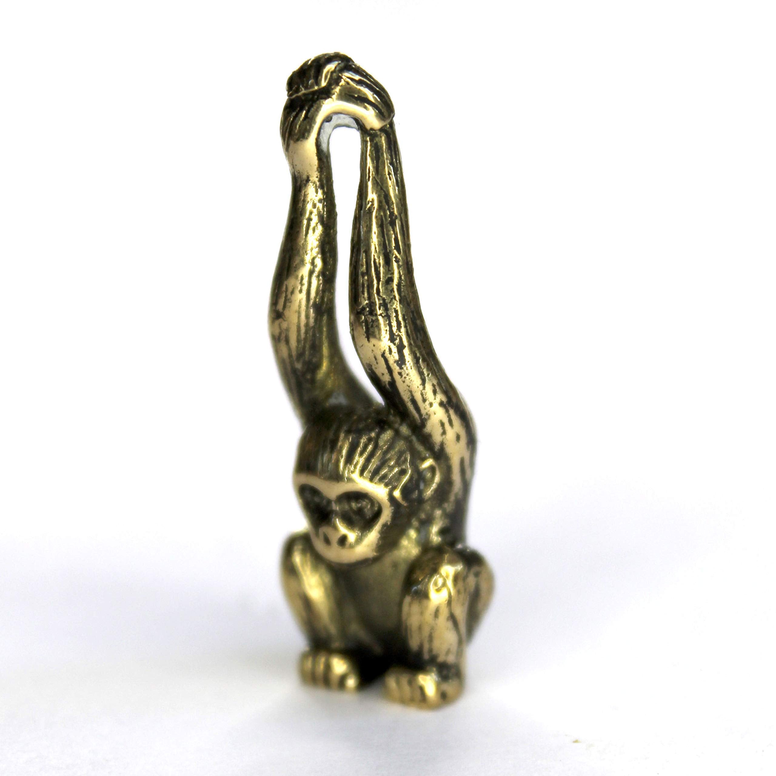 Ape lovers gift brass monkey keepsake