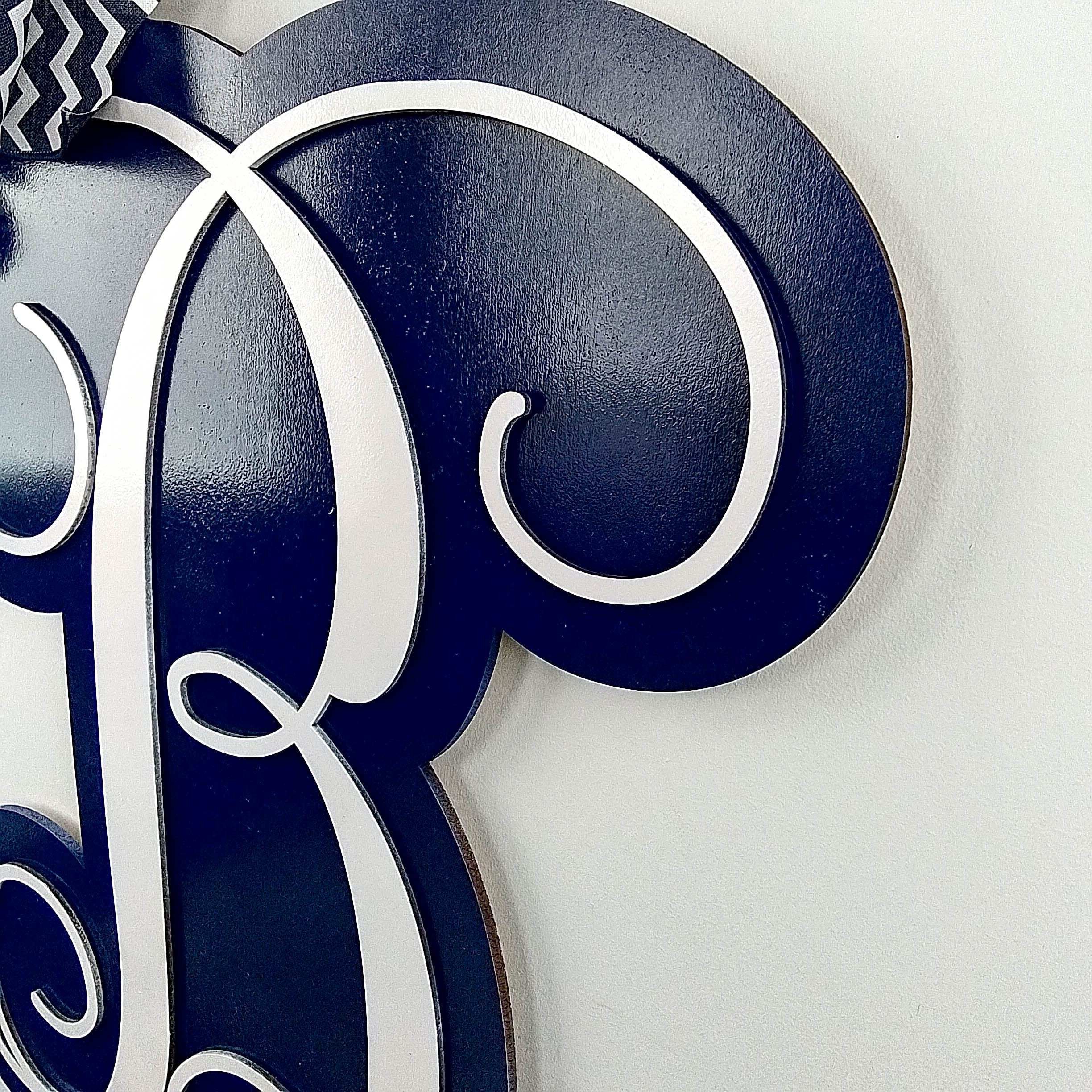 Personalized door hanger colors options