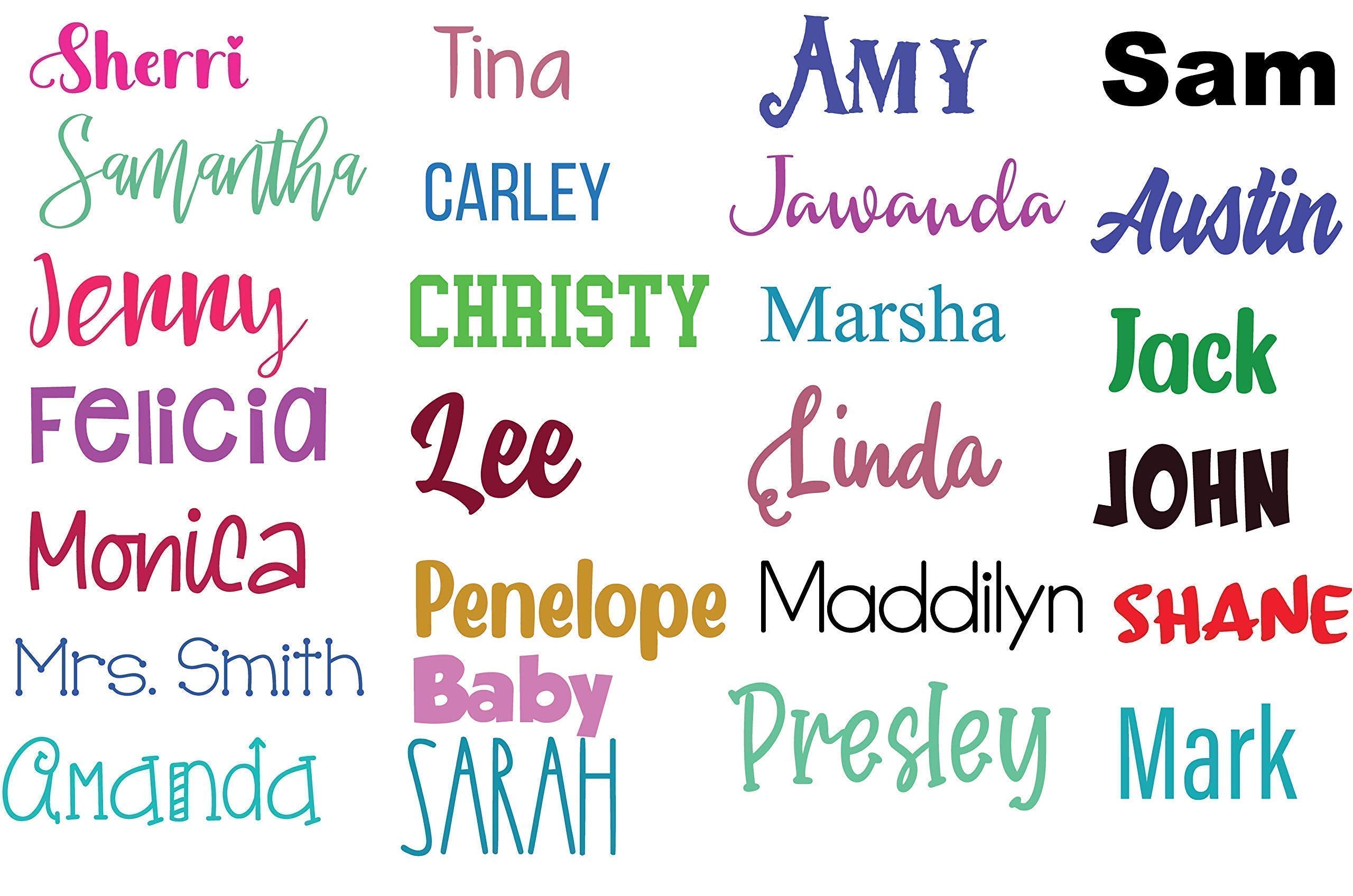 Monogrammed personalized name apron black