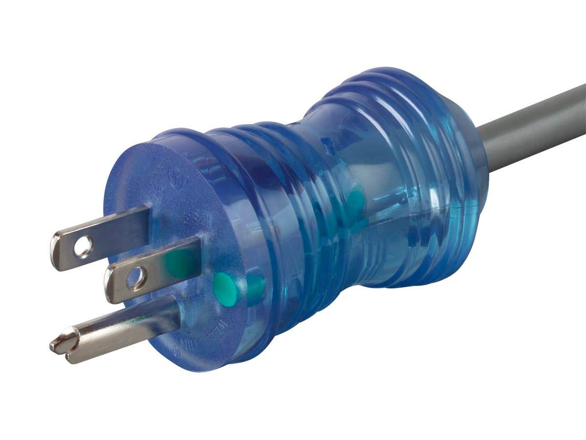 Monoprice 14 AWG hospital power cable NEMA 5-15P to IEC-320-C13