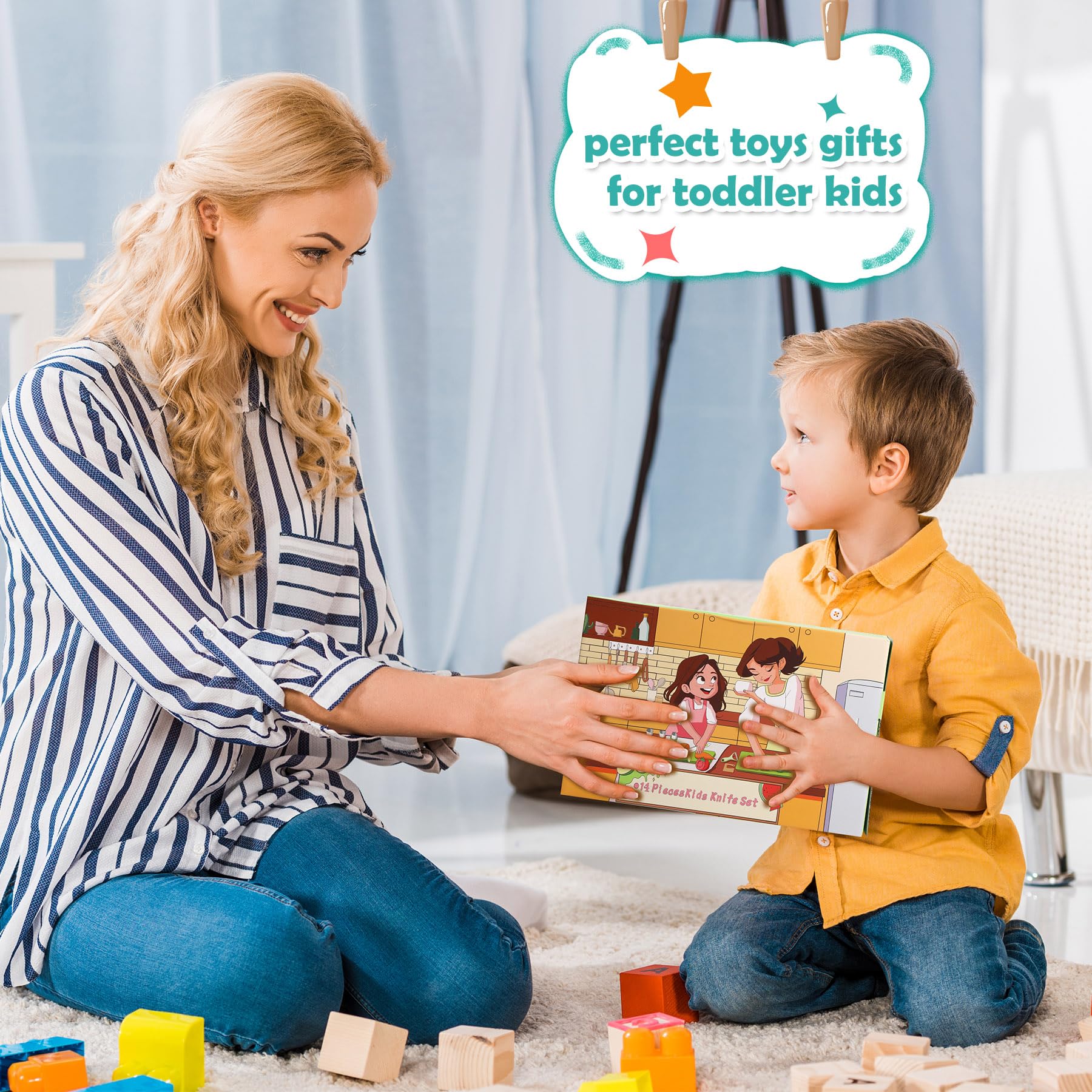 Montessori inspired kitchen kit for children