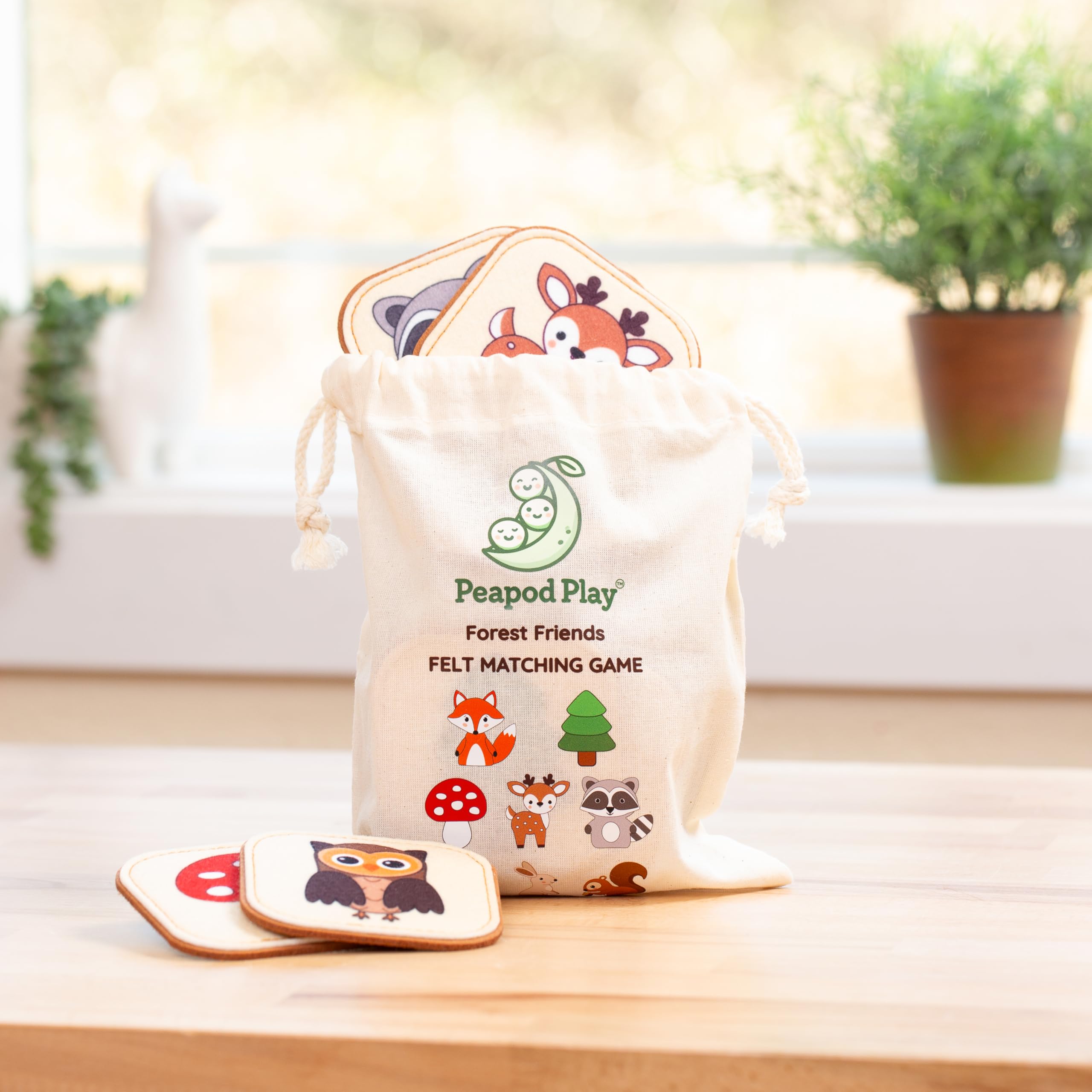 Non-toxic polyester felt safe for ages 1 and up