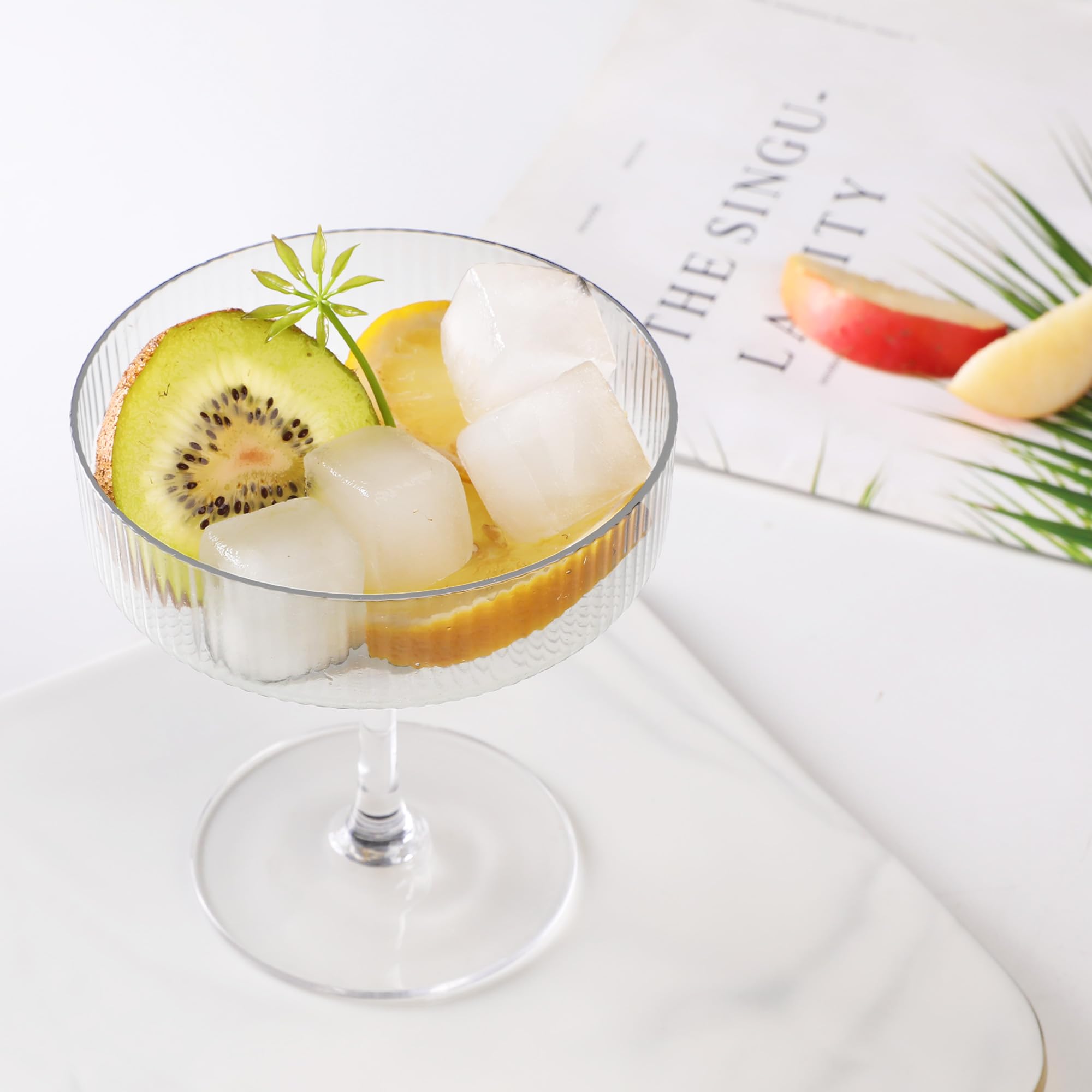 5.5 inch high Montex 10 oz cocktail glasses