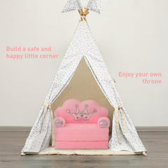 High-density foam filled MOONBEEKI toddler chair for comfort