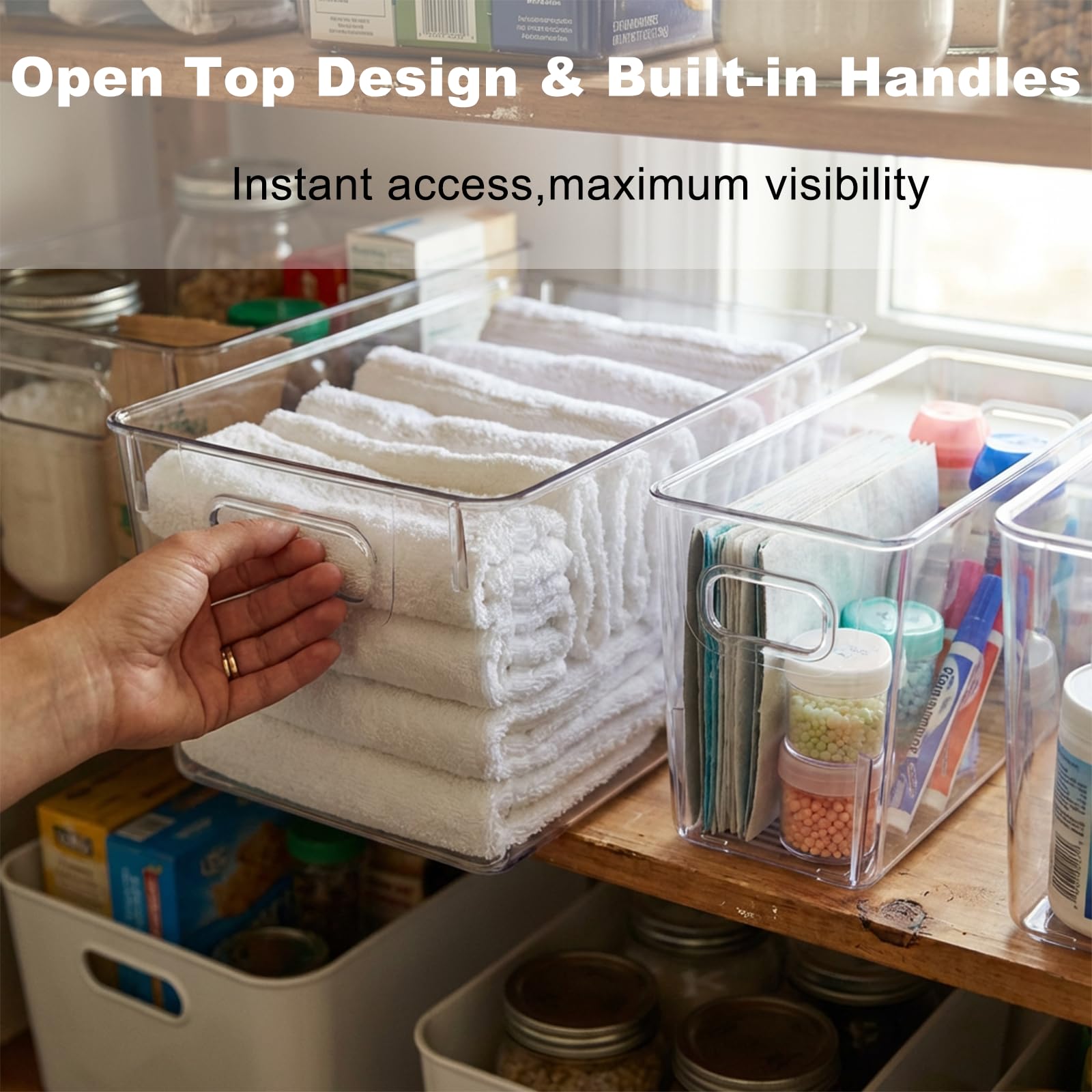 Pantry organizer MOONEDGE modular storage system