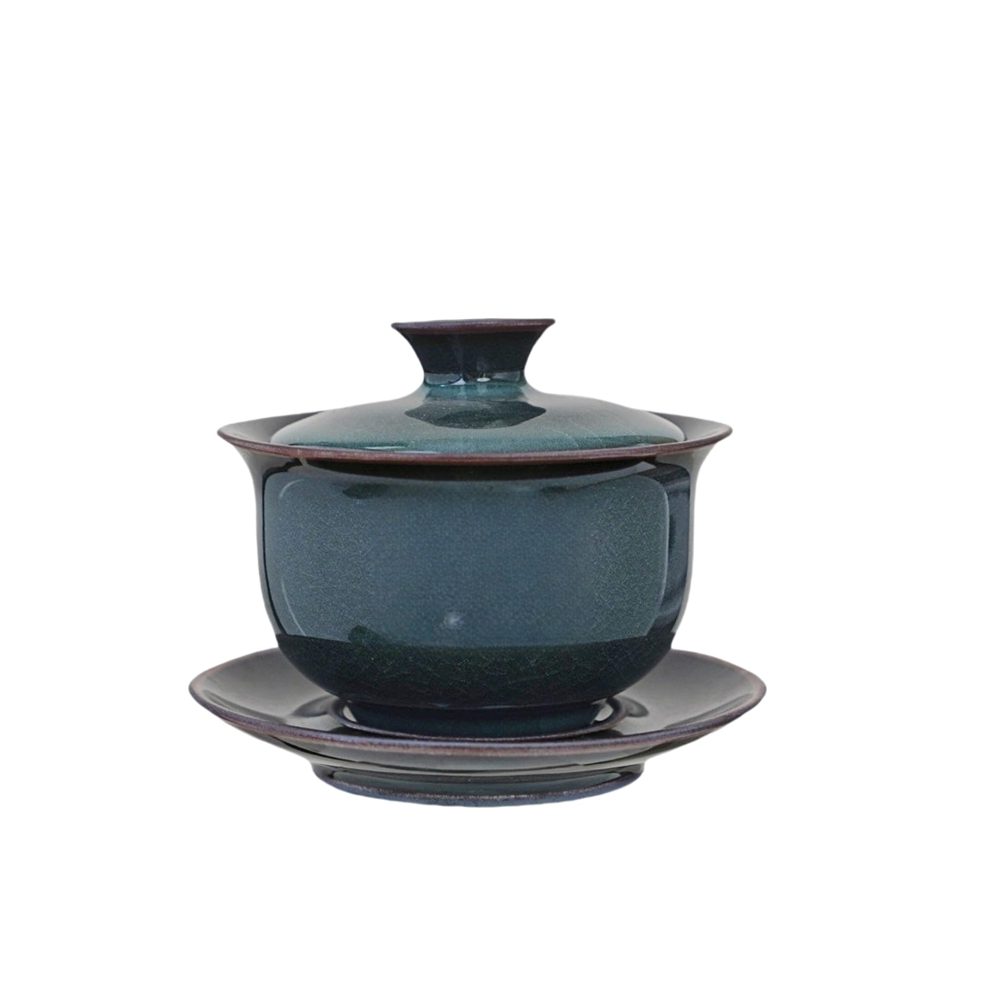 Moonface Gaiwan 4oz with bowl lid and saucer