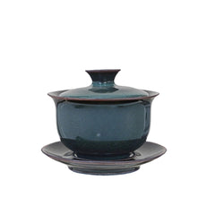 Moonface Gaiwan 4oz with bowl lid and saucer