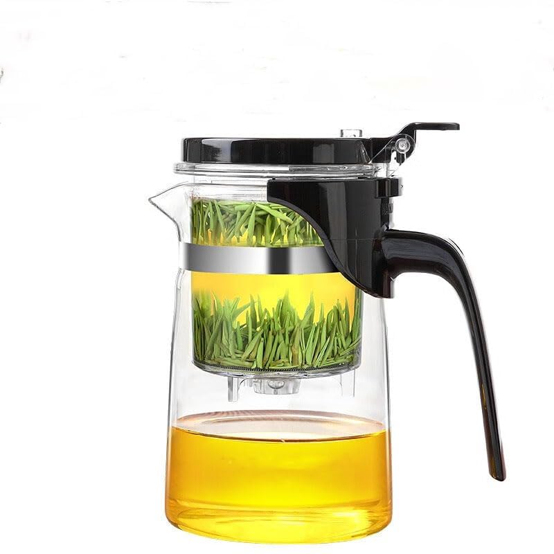 Moorchoco borosilicate glass teapot 16.9 oz capacity