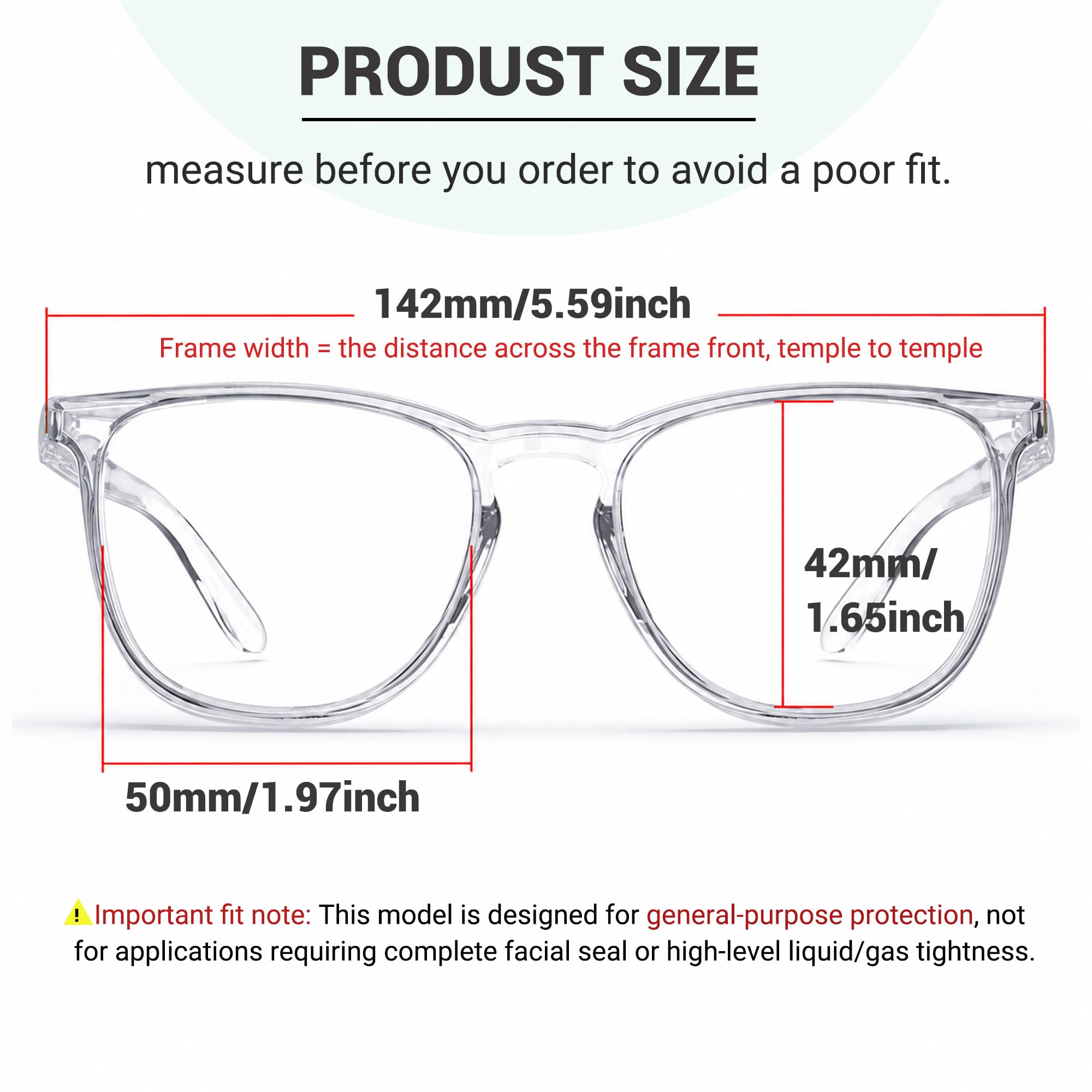 Side shield protection for lab use