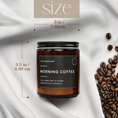 Morning Coffee natural soy wax candle
