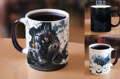 Batman Arkham Knight ceramic mug color changing with heat activation