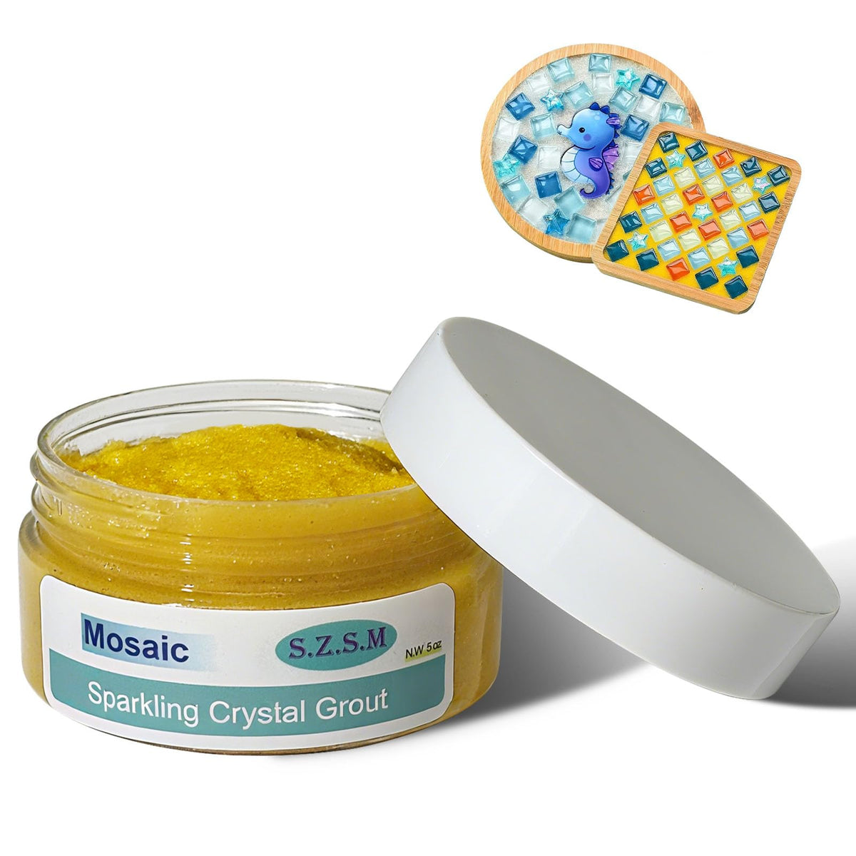 Mosaic Crystal Grout for Tiles Crafts packaging