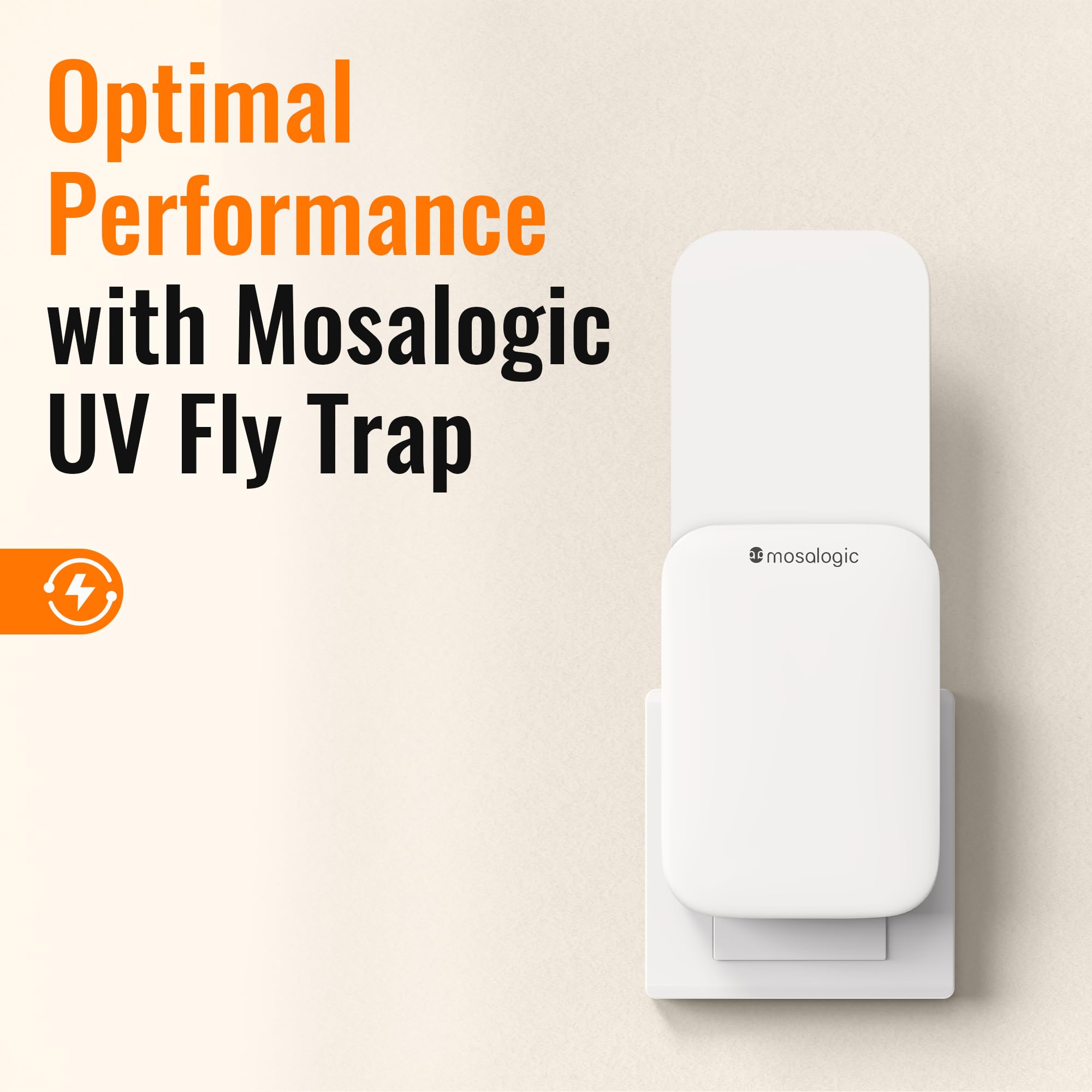 Mosalogic sticky glue cards for indoor insect trap