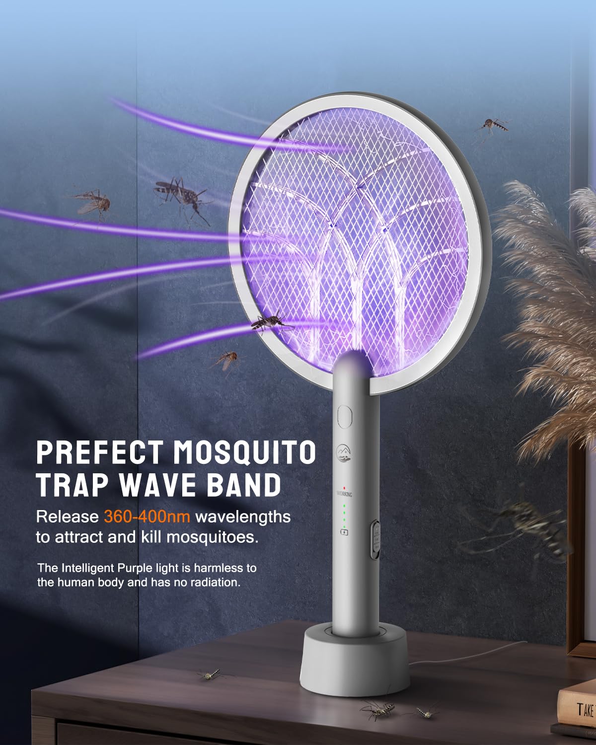 3-layer safety mesh detail on Mosiller zapper