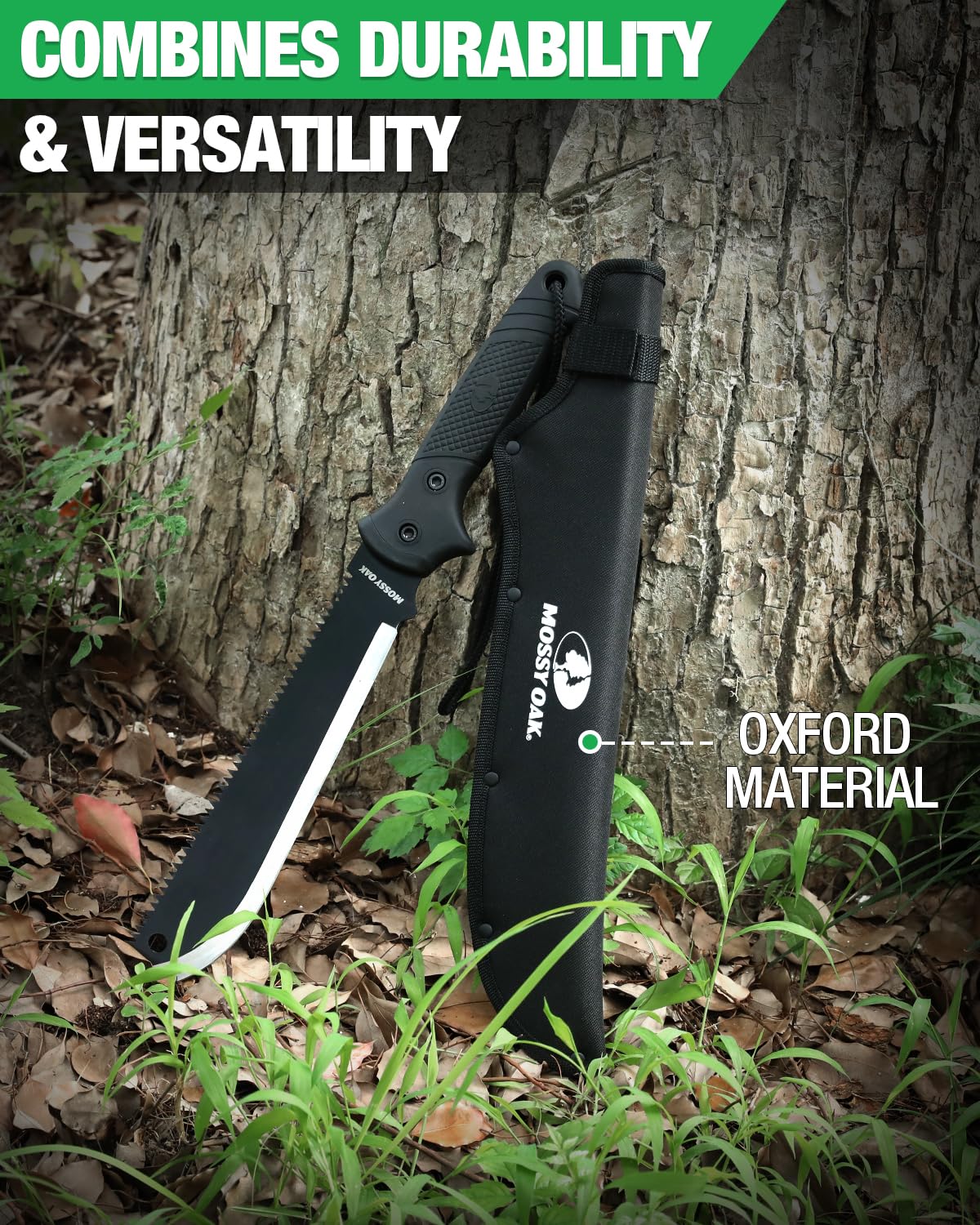Oxford cloth sheath lined with plastic for Mossy Oak machete