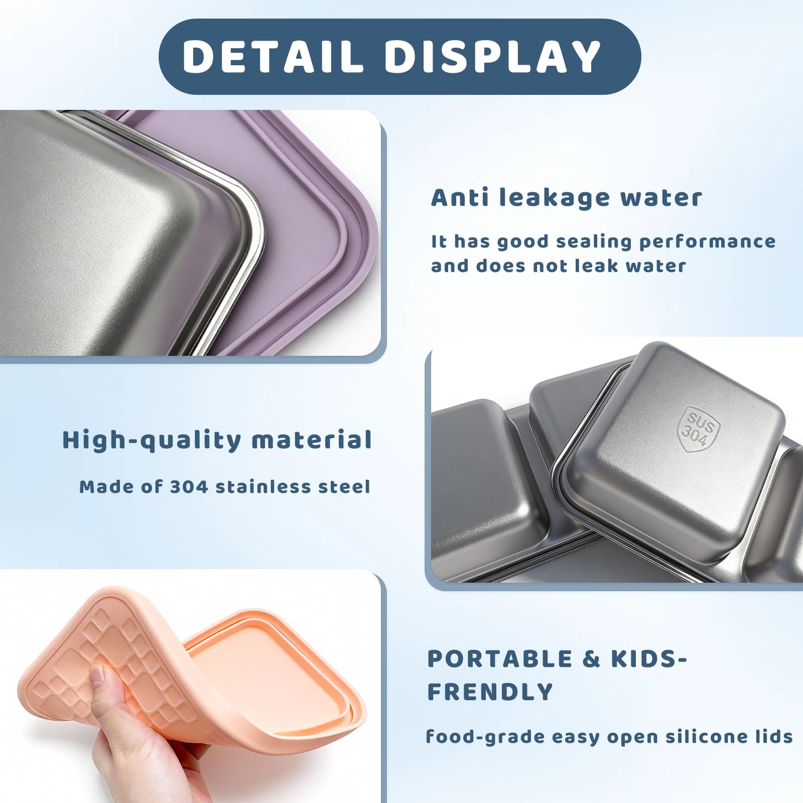 Not microwave safe snack containers for kids