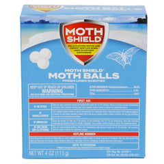 Two boxes of Moth Shield Moth Ball Traps Fresh Linen 4oz for closets and storage