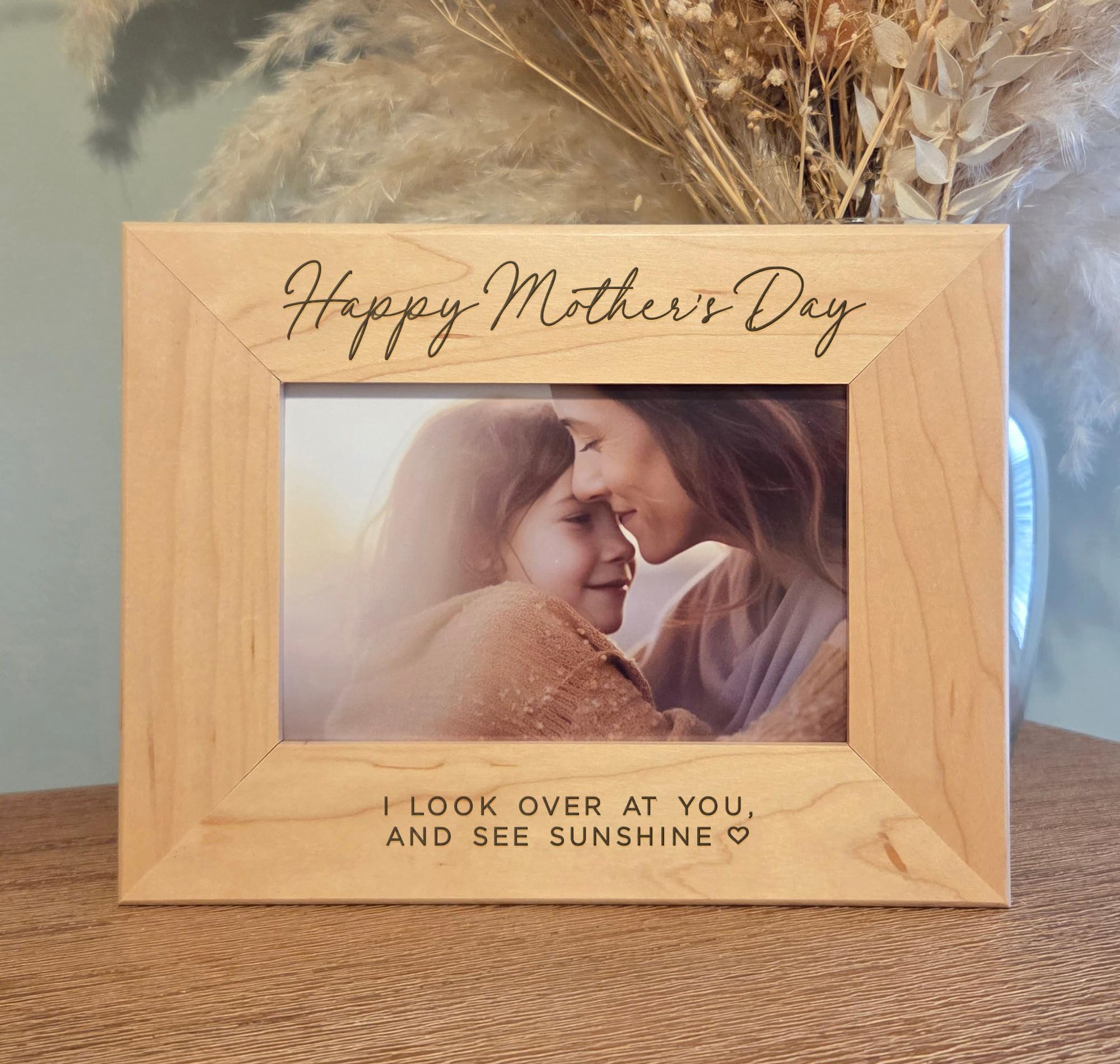 Mother's Day gift frame wedding keepsake