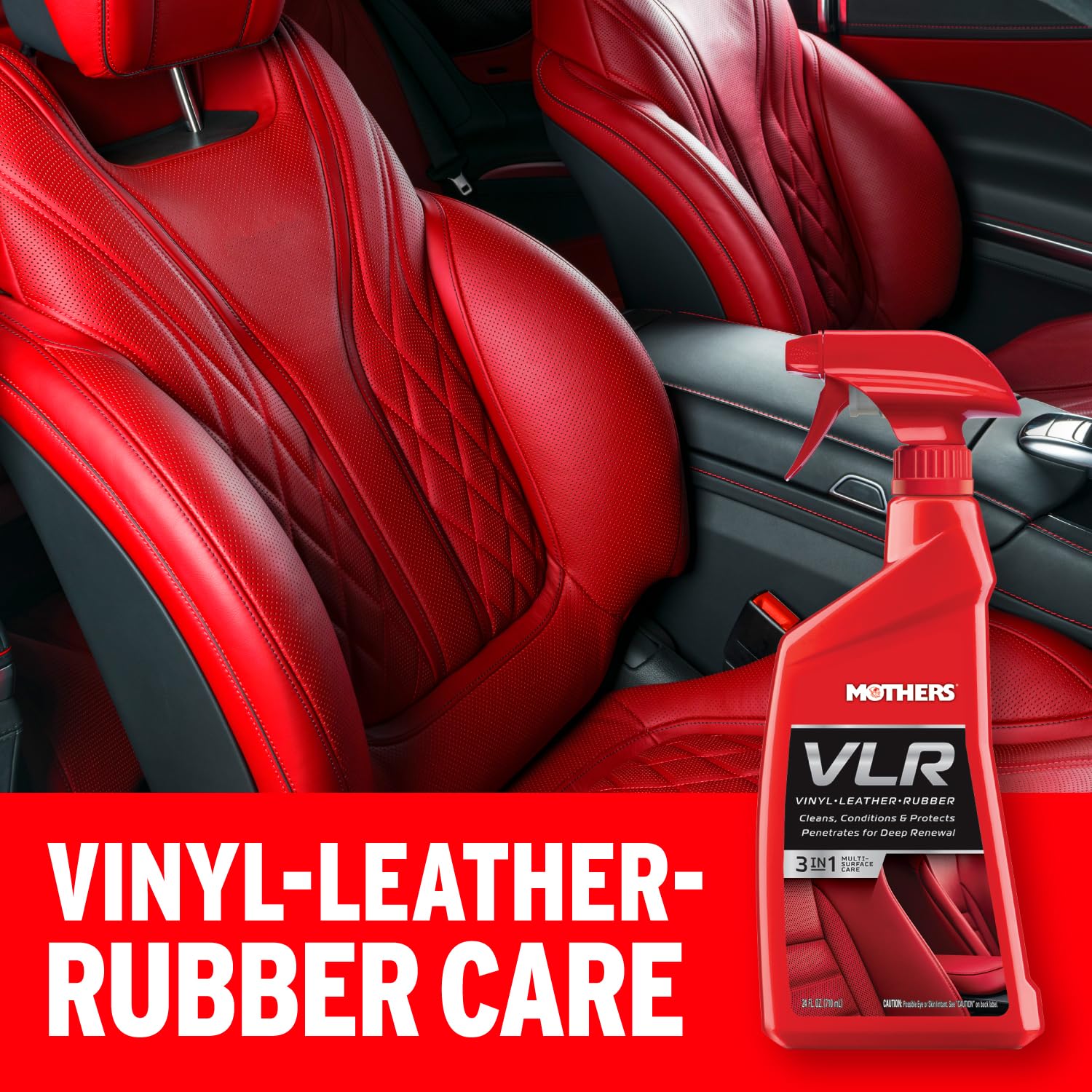 Mothers VLR interior surfaces care for dashboards