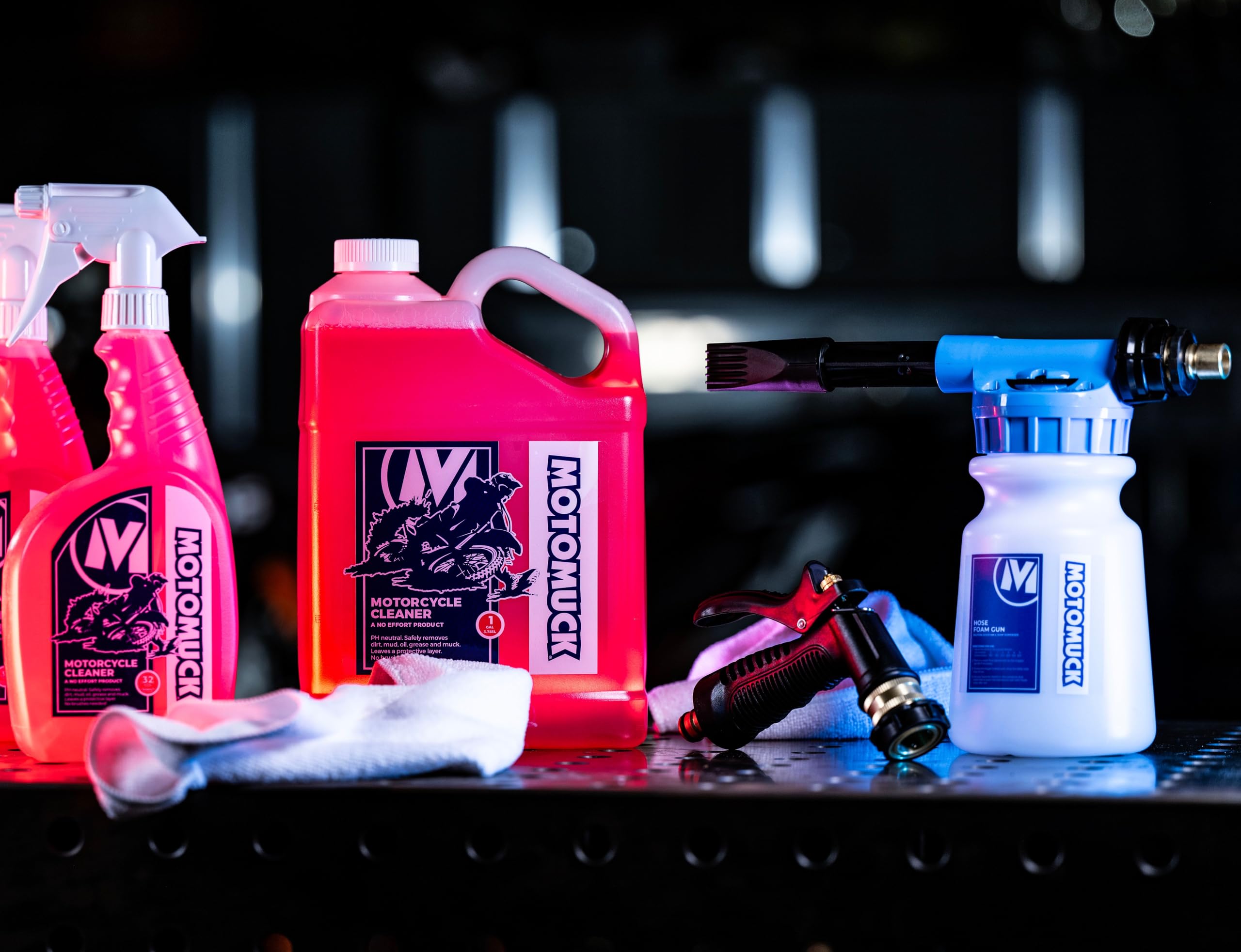 Motomuck Bike Cleaner Bike Wash safe on all surfaces and motorcycle types