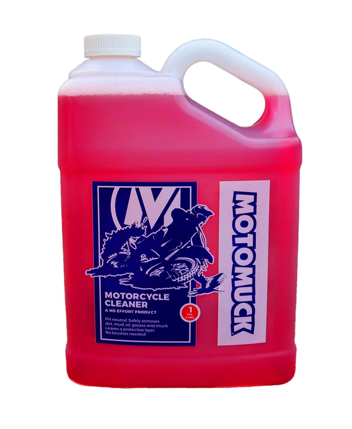 Motomuck PH Neutral Nano Tech Motorcycle cleaner 1 gallon bottle