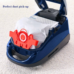 Cleaning brush included with replacement bag set