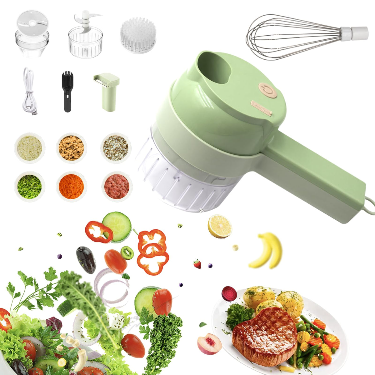 MOTPIUOC vegetable processor front view