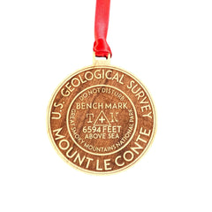 Mount Le Conte Ornament solid cherry wood product photo