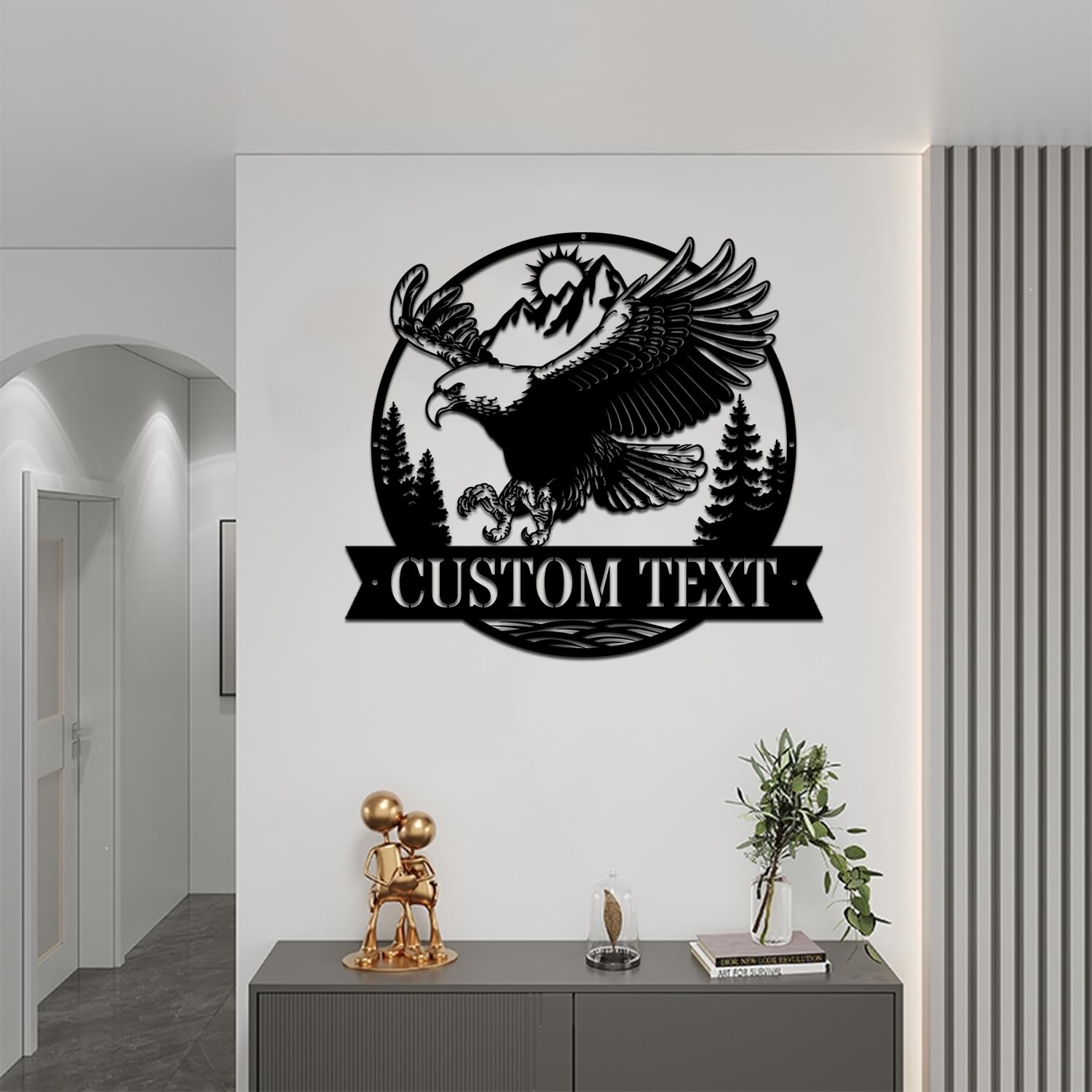 Mountain wall decor sign by IFHUH