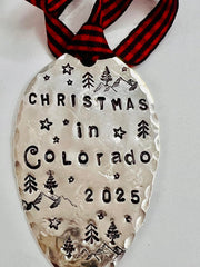 One of a kind Christmas in Colorado Ornament
