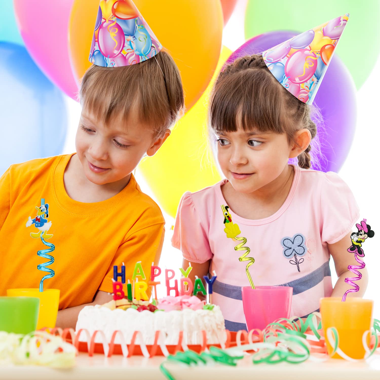 Mouse themed party supplies for boys and girls
