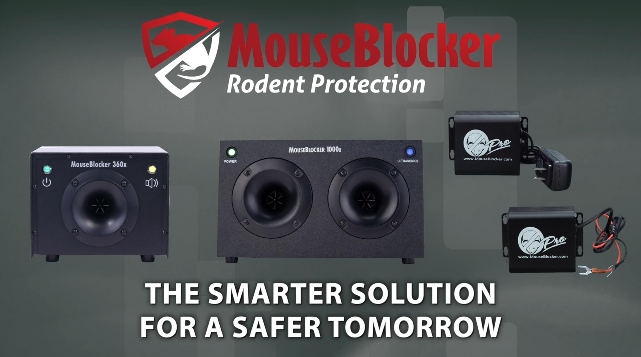 Professional grade MouseBlocker used by dealers and auto shops