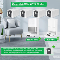 MOVA V50 Ultra Complete dust bags compatible model