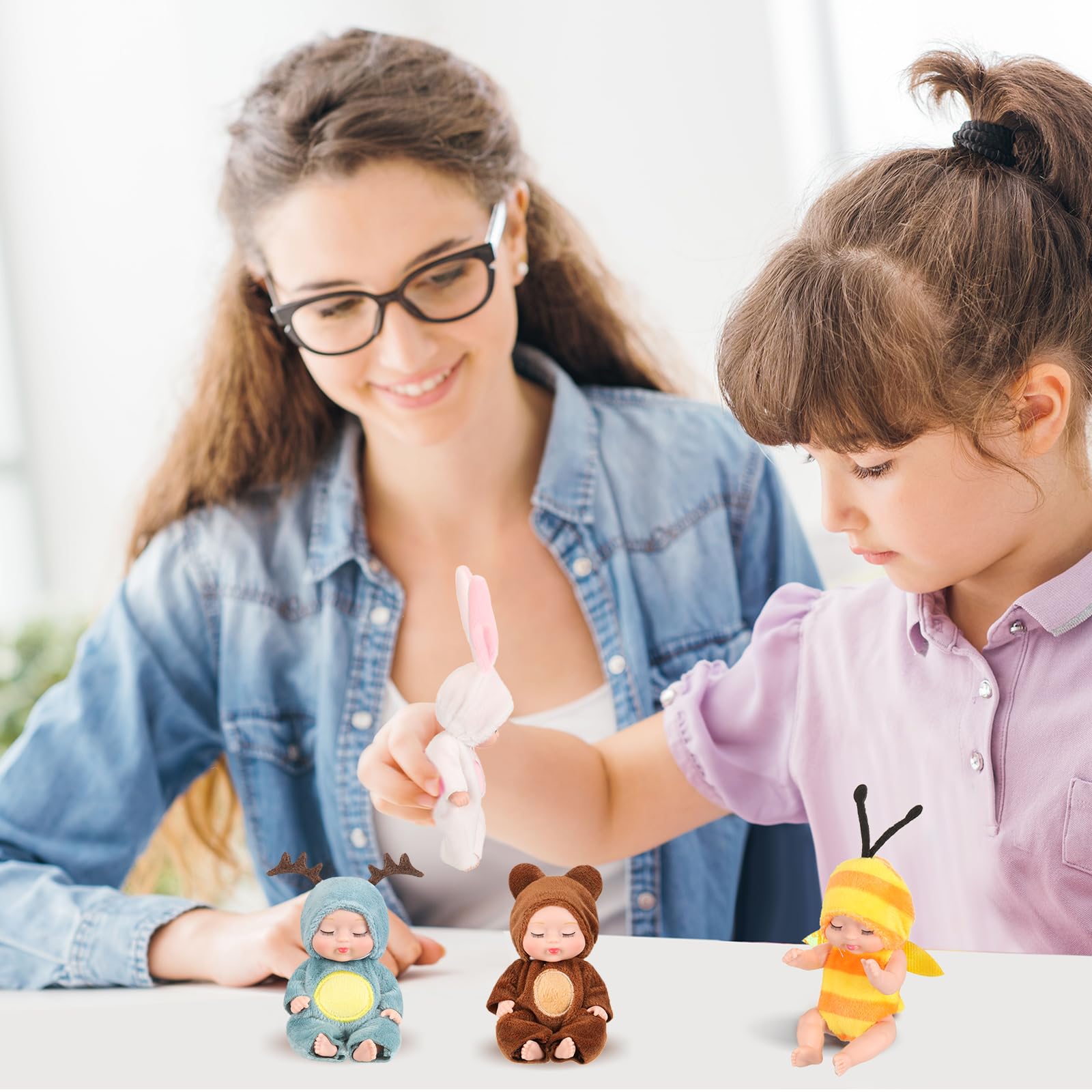 gift-ready mini doll set for holidays and celebrations