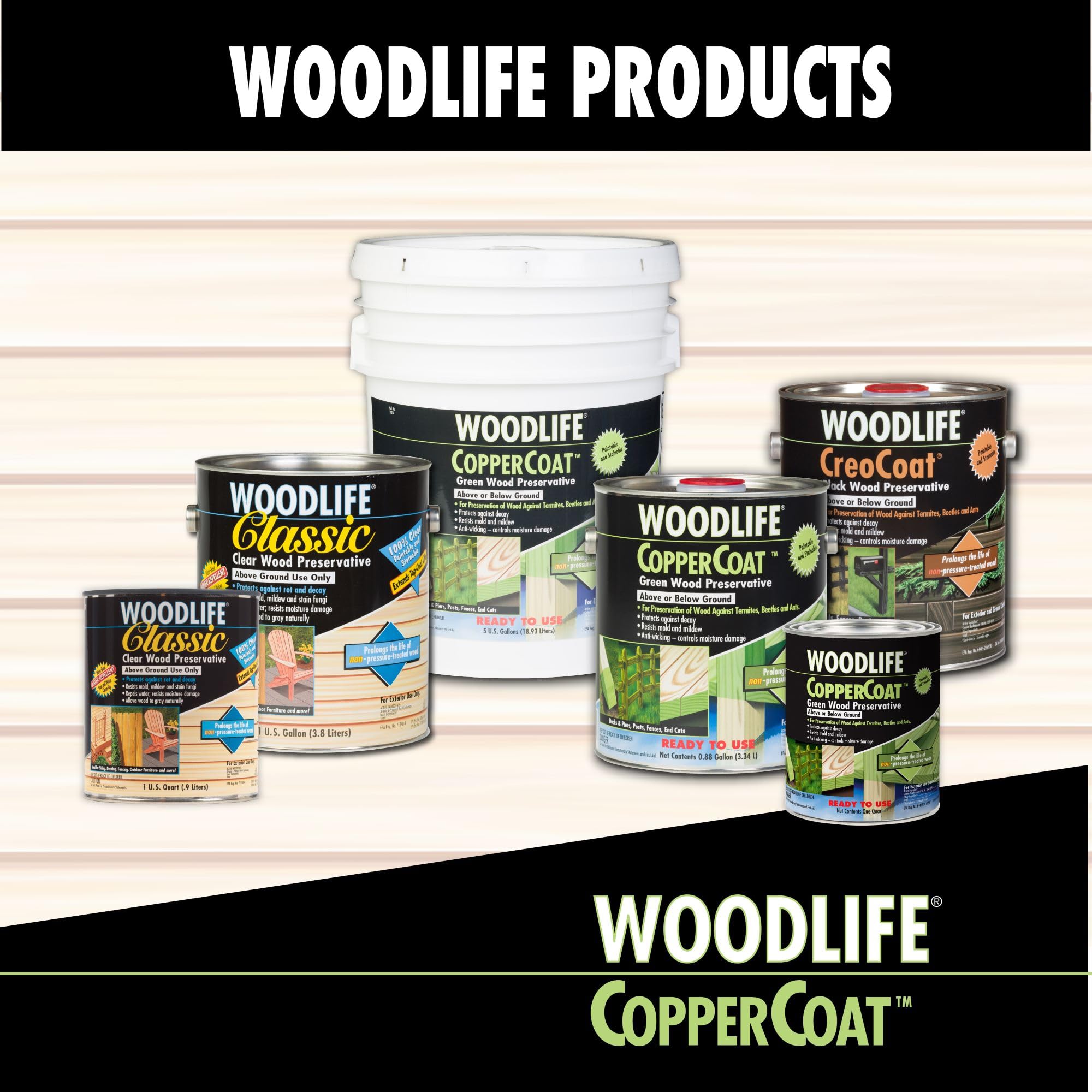 MPI 37 certified Wolman Woodlife CopperCoat Green
